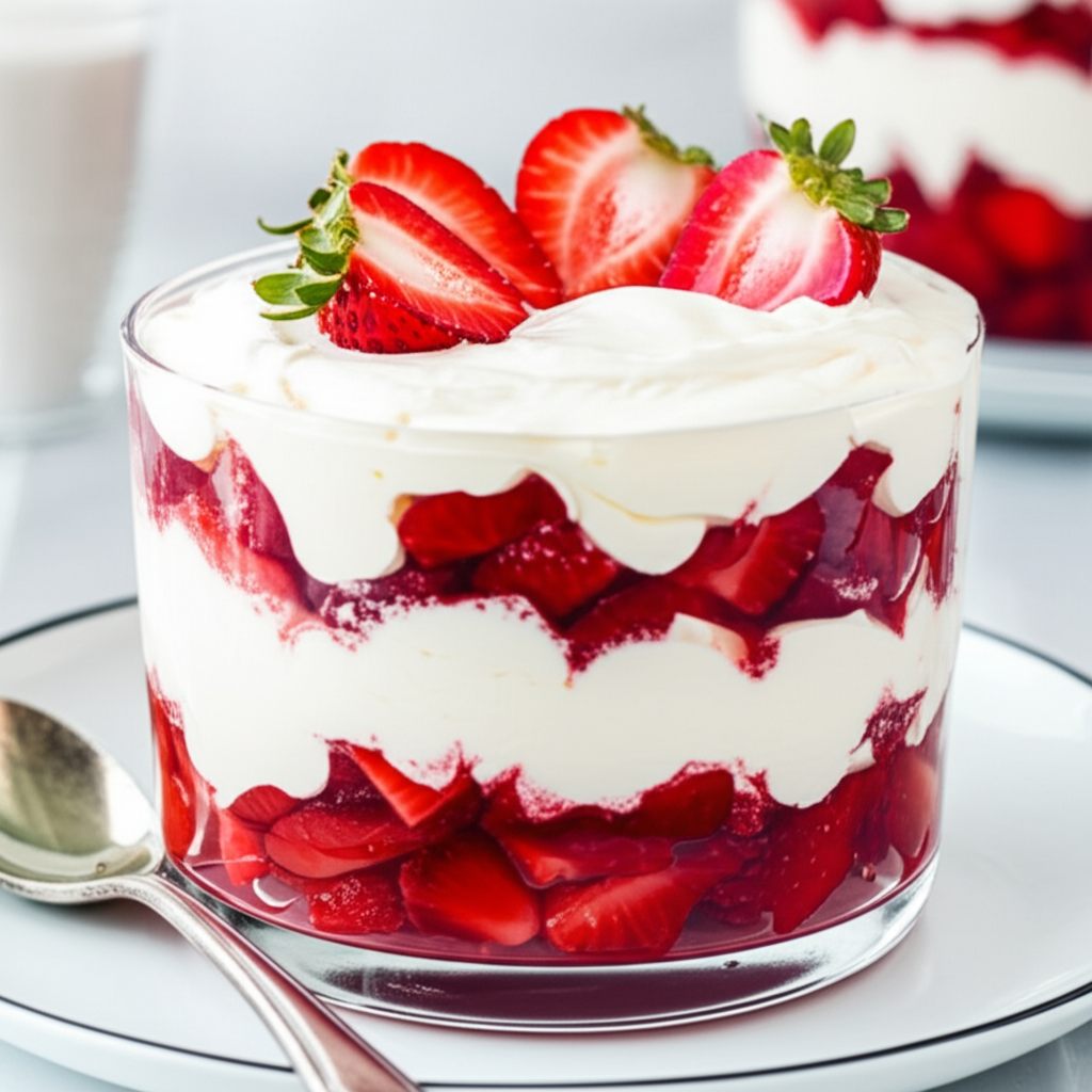 Bavarian Strawberry Cream image