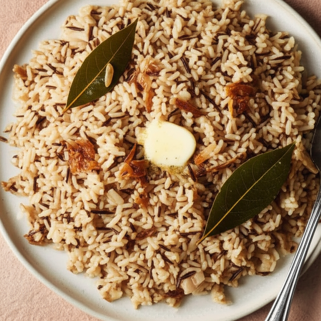 Bay Flavored Brown Wild Rice image