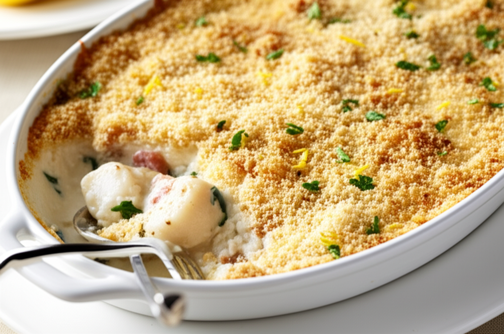 Bay Scallop Gratin Ina Garten Back To Basics image