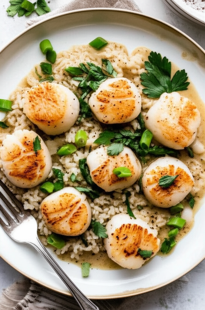 Bay Scallops In Wine image