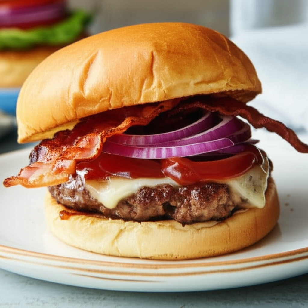Bbq Bacon Cheeseburger image