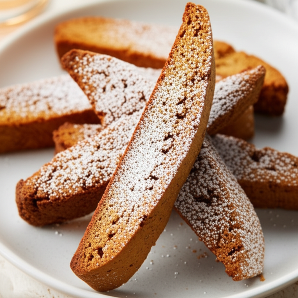 Soft Gingerbread Biscotti image