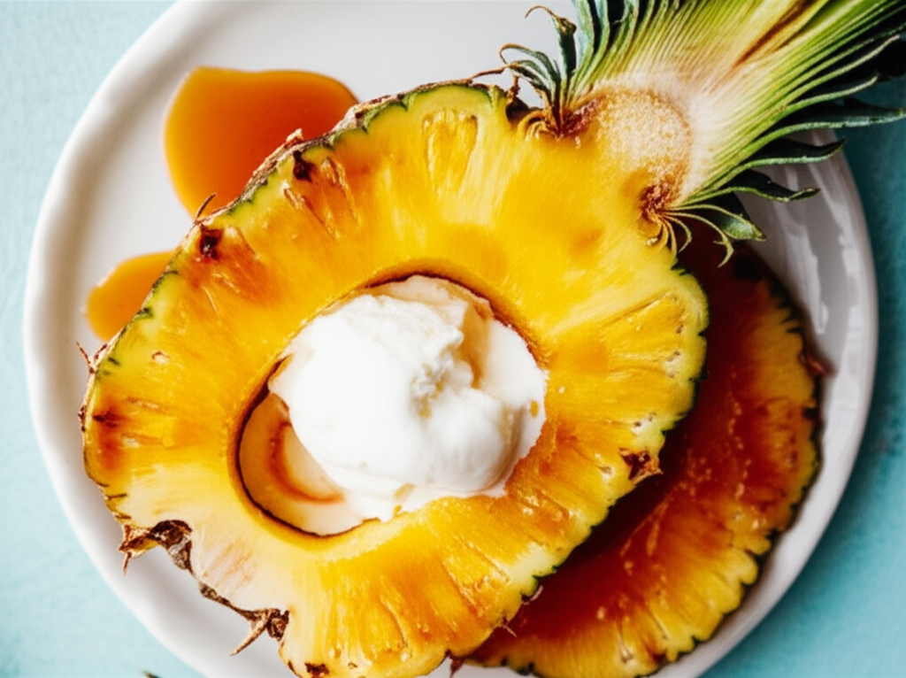 Bbq Baked Pineapple image