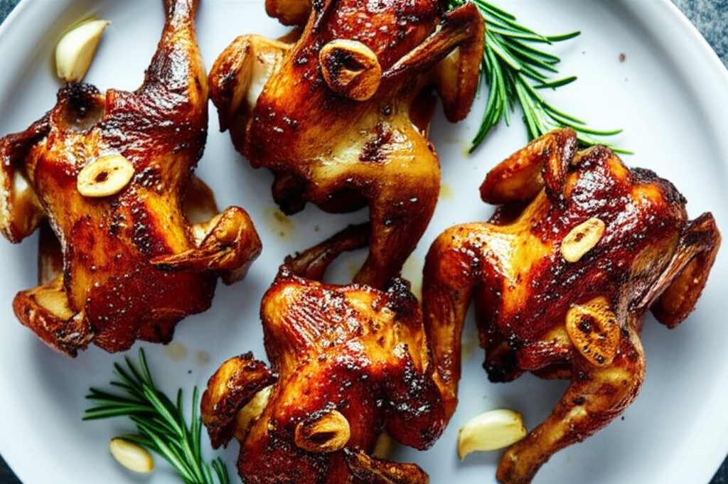 Bbq Balsamic Cornish Game Hens image