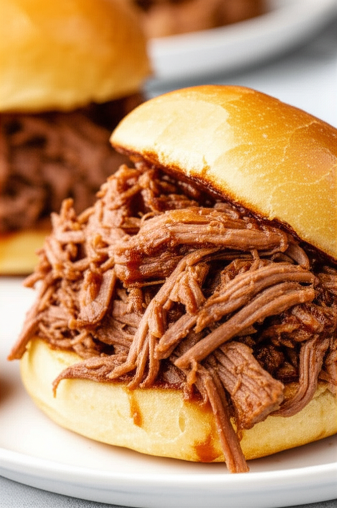 Bbq Beef Sandwiches Slow Cooker image