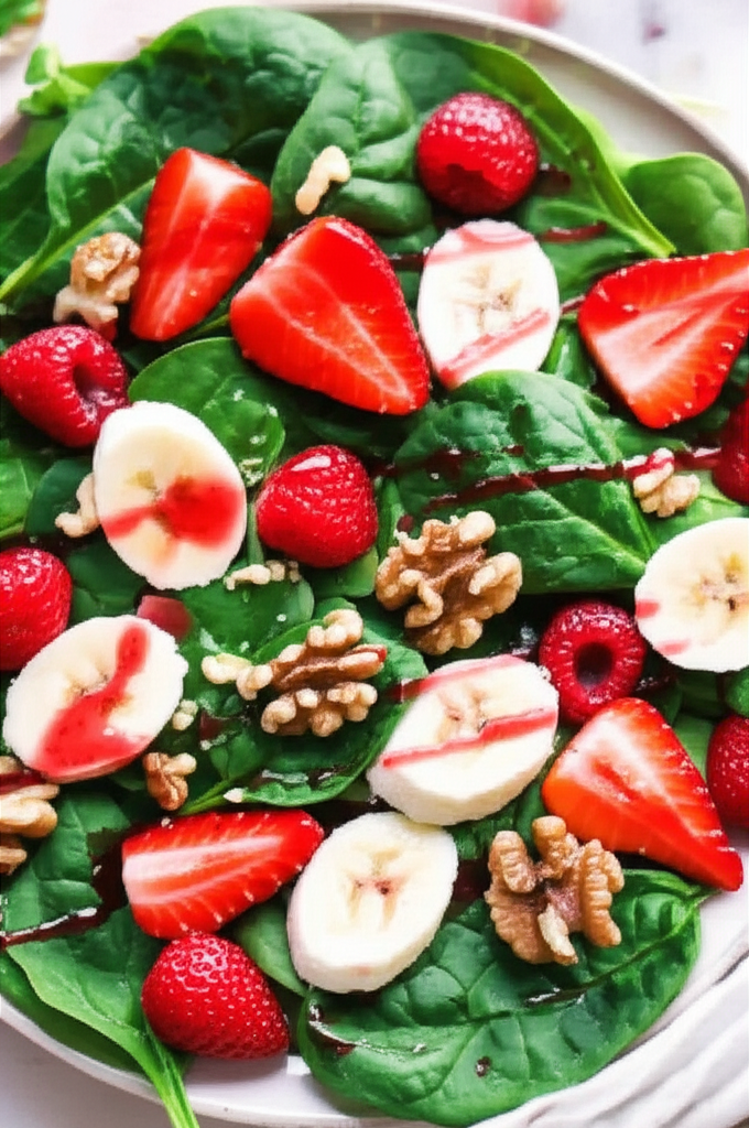 A Different Spinach Salad image