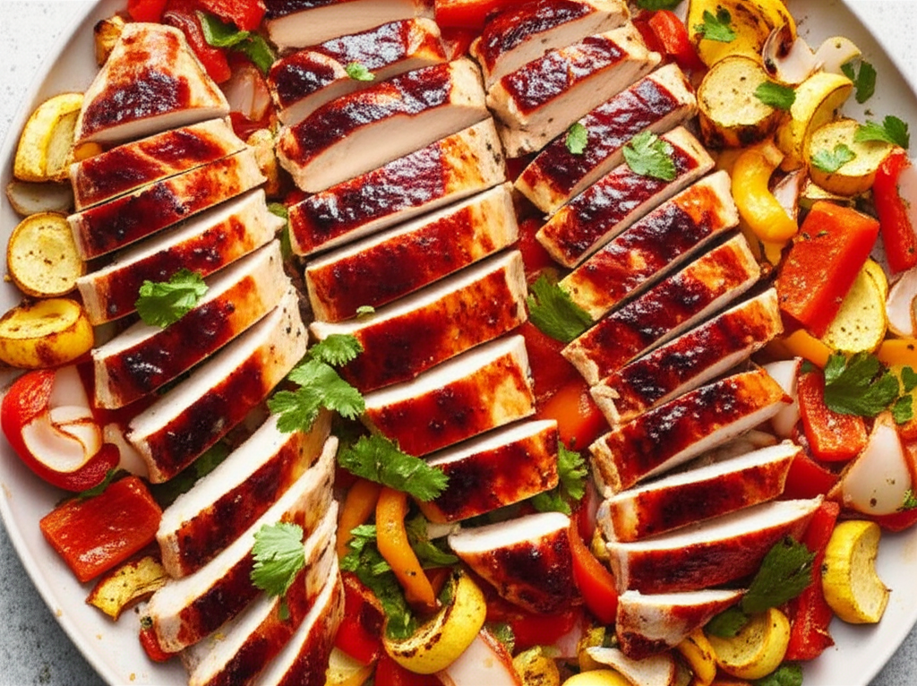 Bbq Chicken And Veggies image
