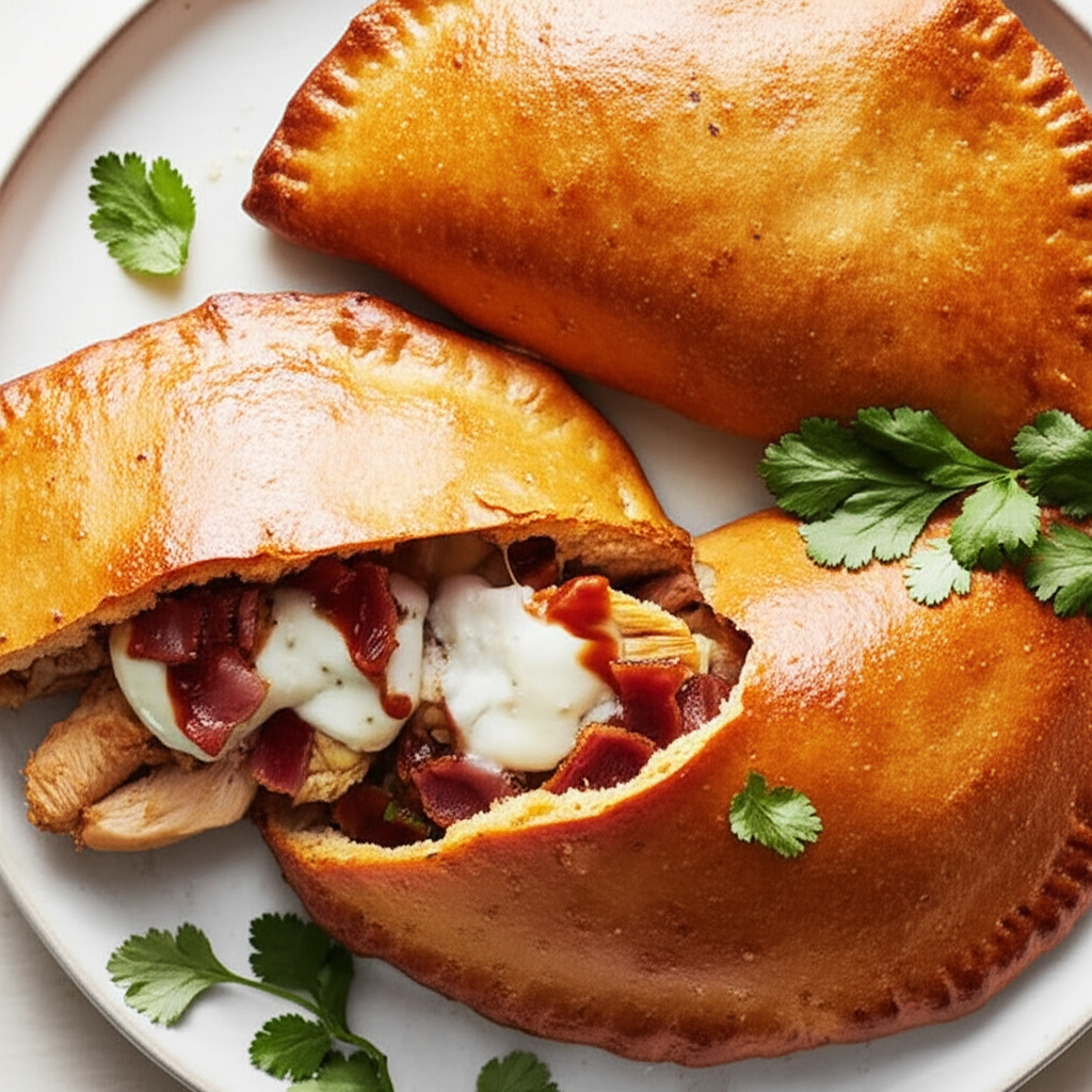Bbq Chicken Calzones image