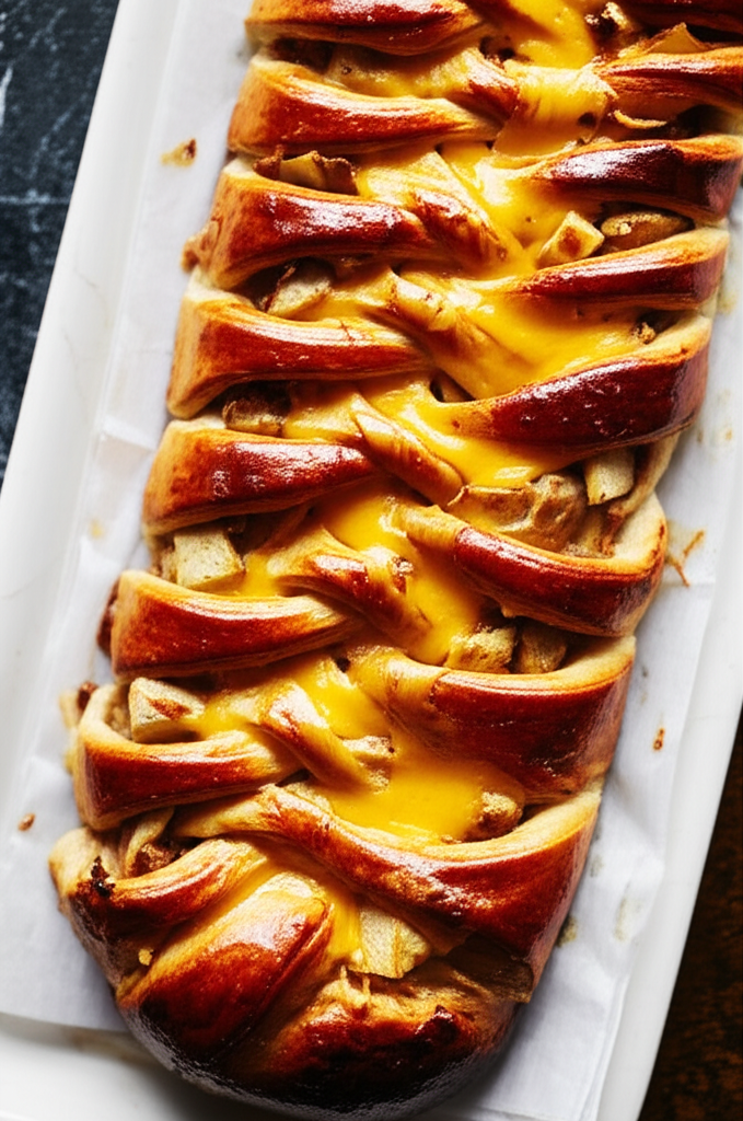 Bbq Chicken Or Pork Braid image