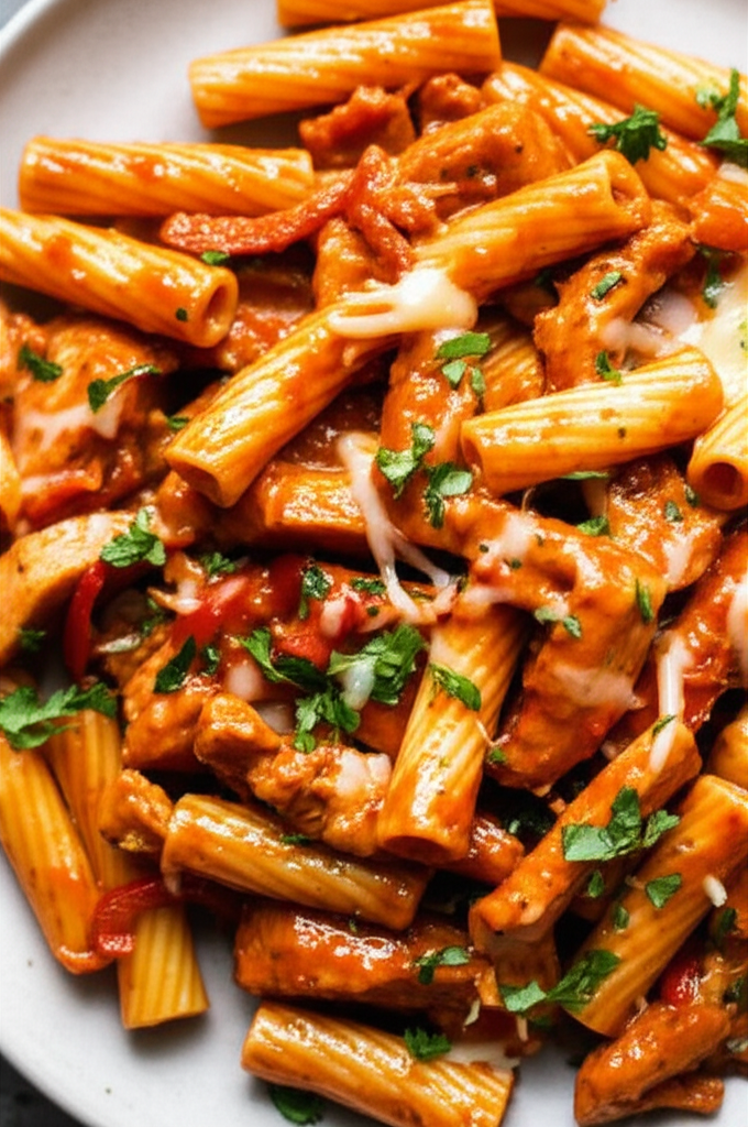 Bbq Chicken Pasta image