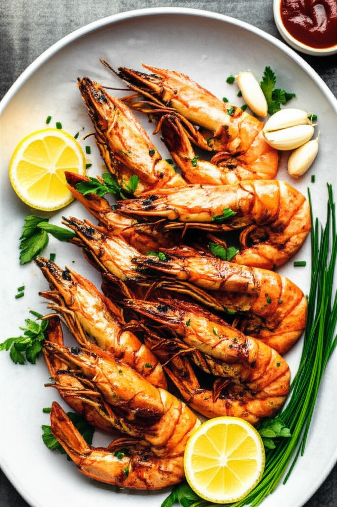 Bbq King Prawns image
