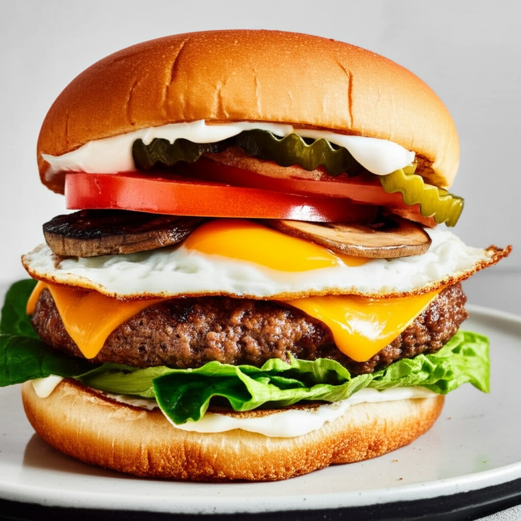 A Doozie Of A Floozie Burger image