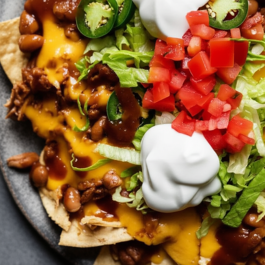 Bbq Nachos A La Famous Dave's image