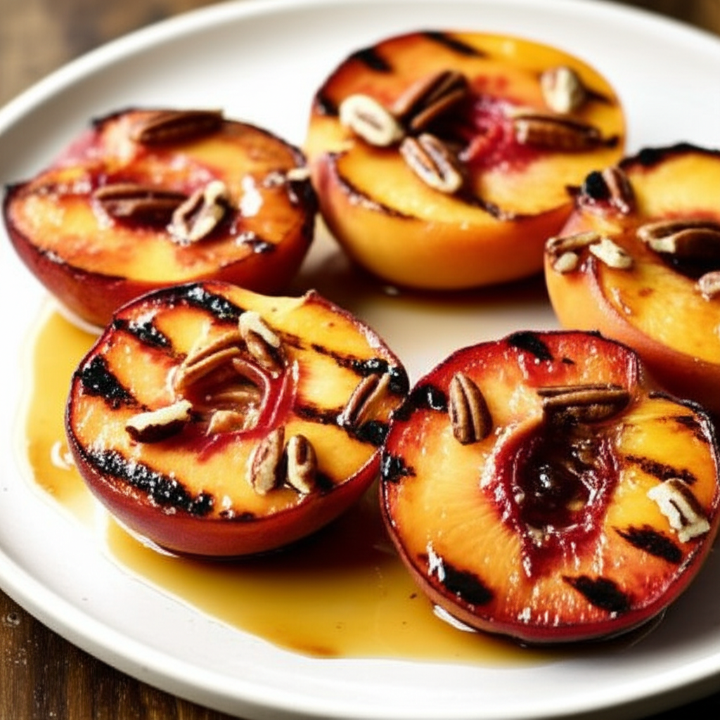 Bbq Or Griddled Peaches image