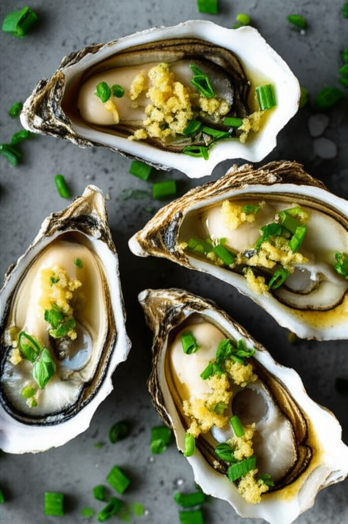 Bbq Oysters With Ginger image