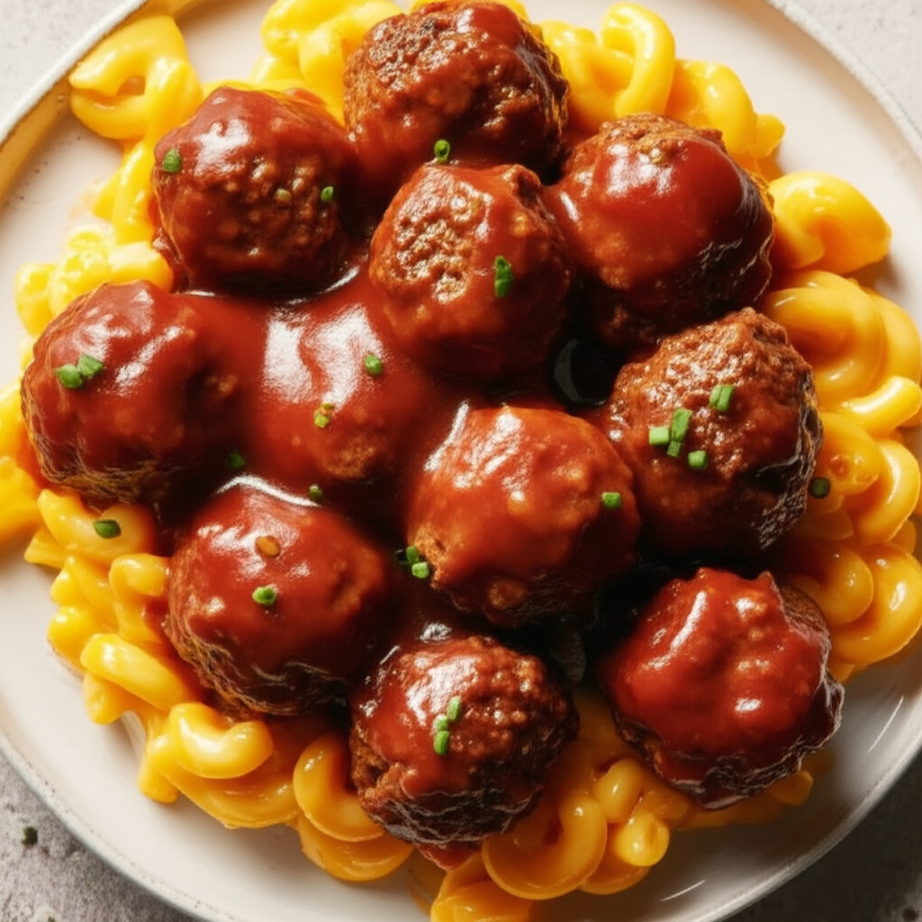 Bbq Porcupine Meatballs image