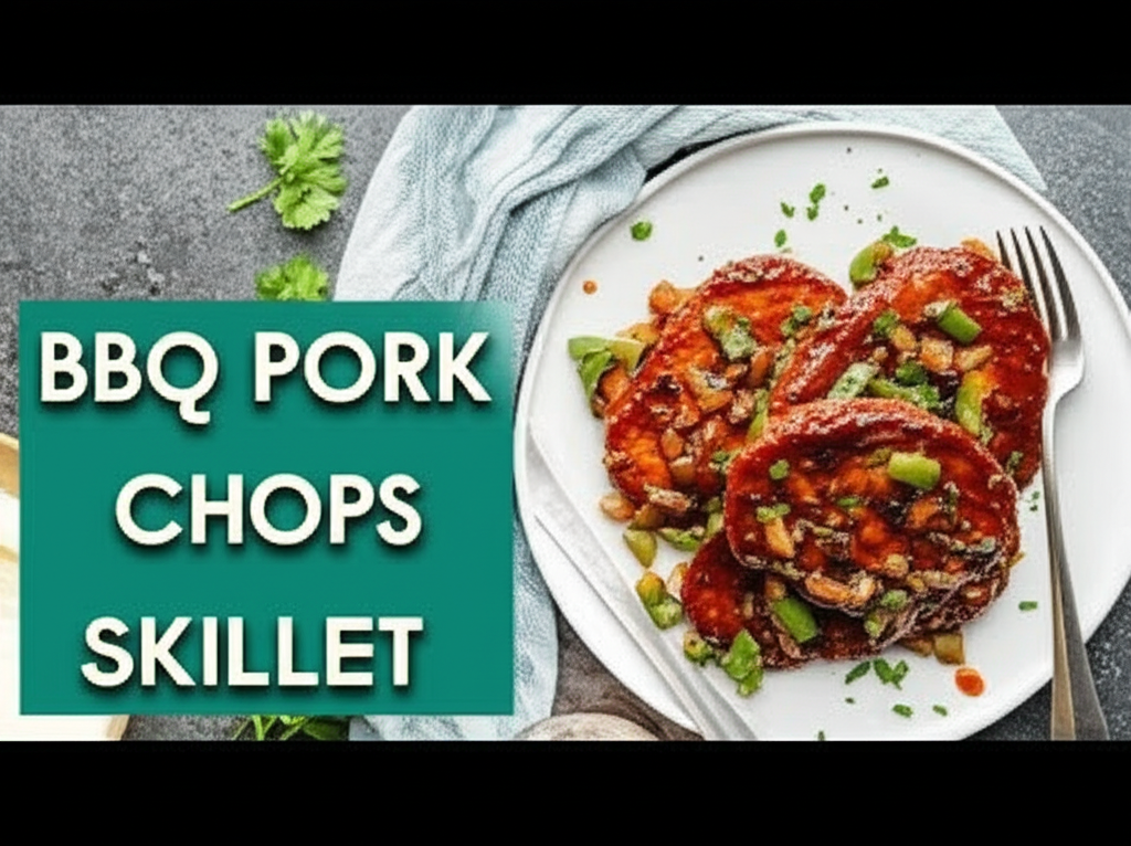 Bbq Pork Chops Skillet image