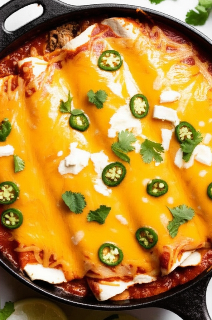 Bbq Pork Enchiladas image