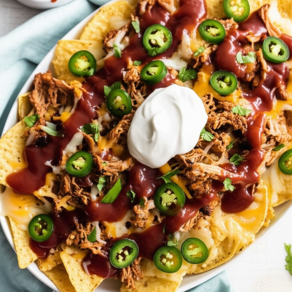 Bbq Pork Nachos image