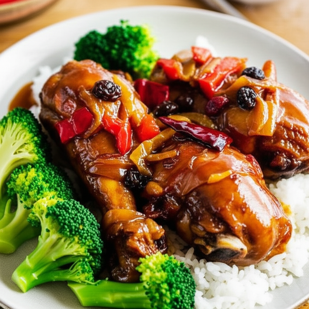 Soy Simmered Turkey Legs