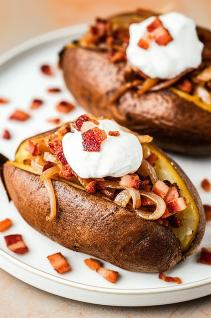 Bbq Potato With Onion Garlic image
