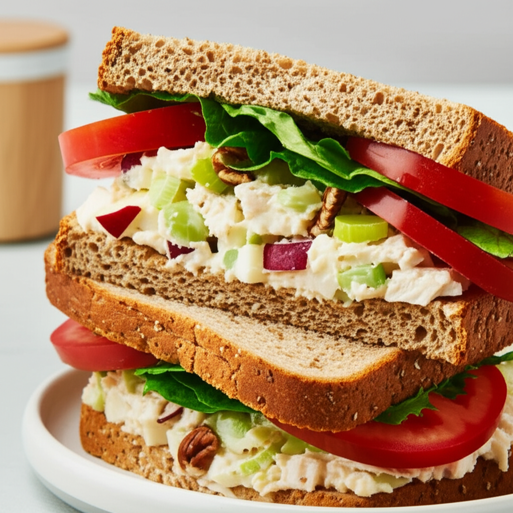 A Famous Chicken Salad Sandwich image