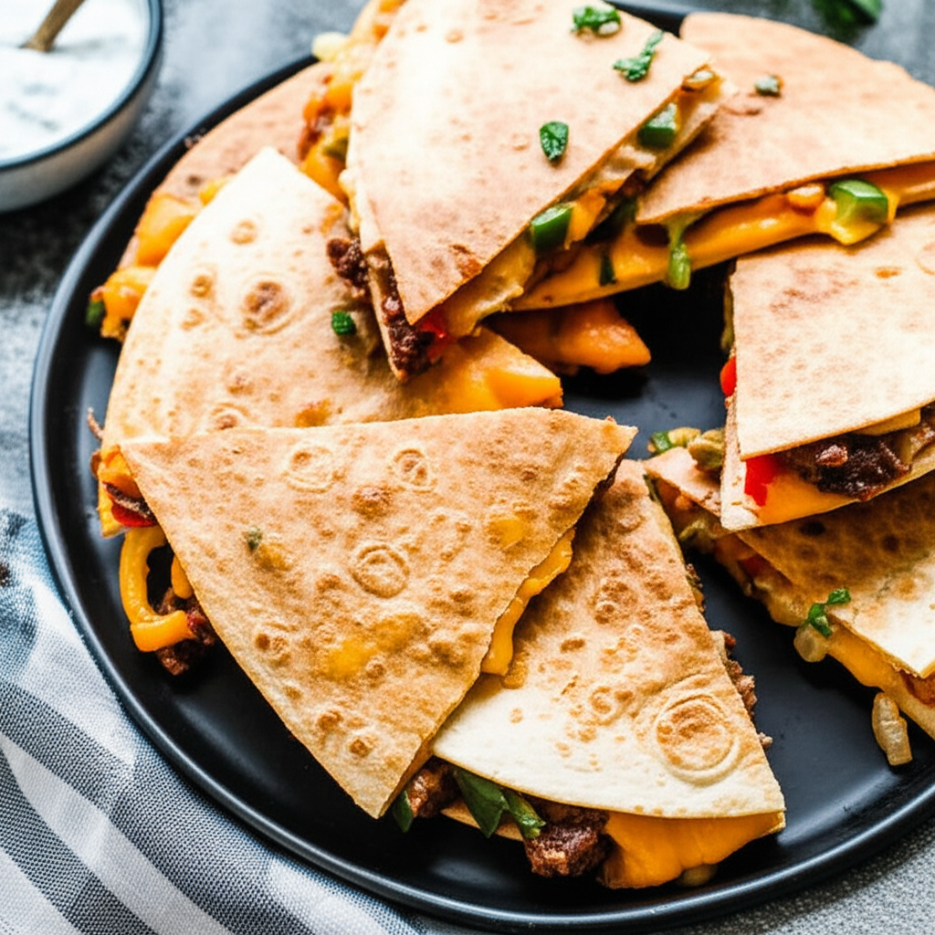 Bbq Ranch Quesadilla Wedges image