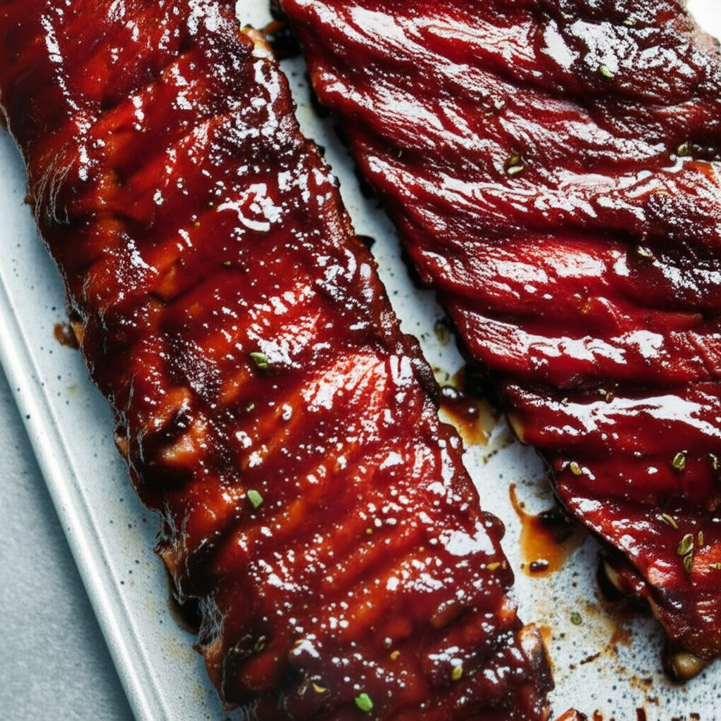 Bbq Ribs With Cola Sauce image