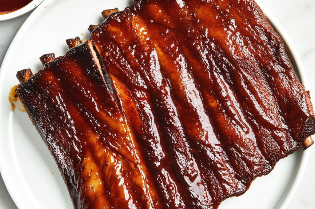Bbq Ribs With Sauce image