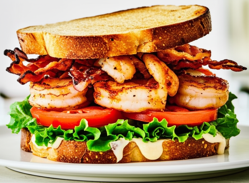 Bbq Shrimp Blt Sandwich image