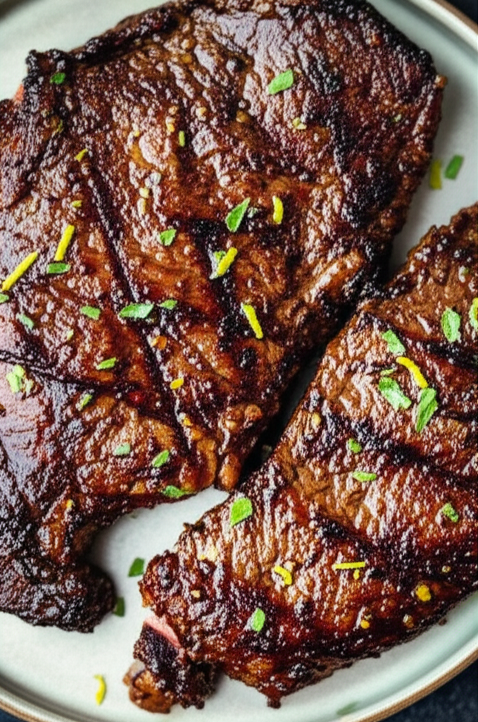 Bbq Spicy Sirloin Steaks image