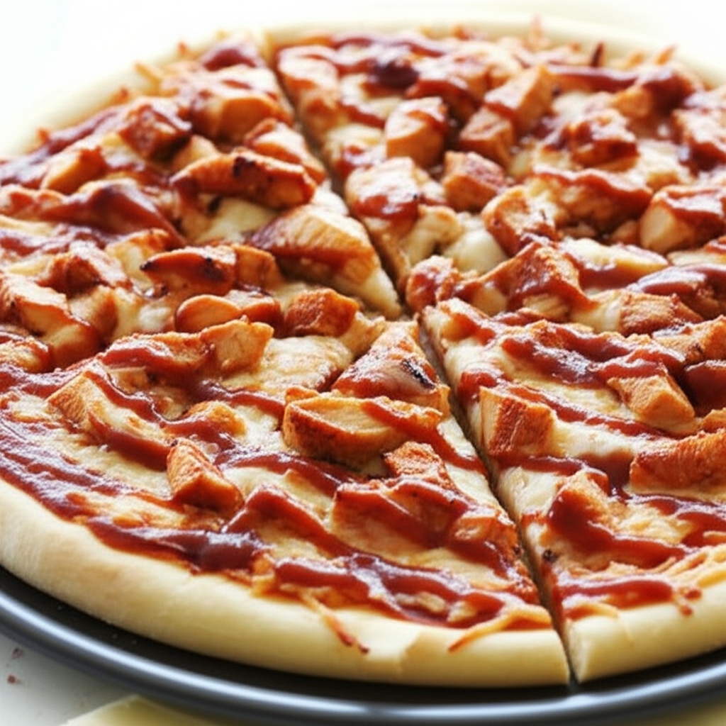 Bbq Style Chick Pizza Pie image