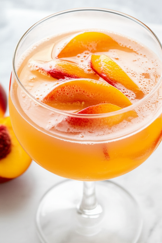 Sparkling Peach Punch image