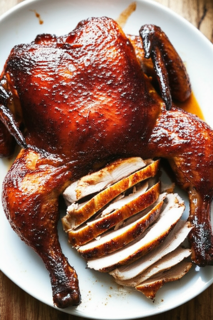 Bbq Roasted Boned Whole Chicken image