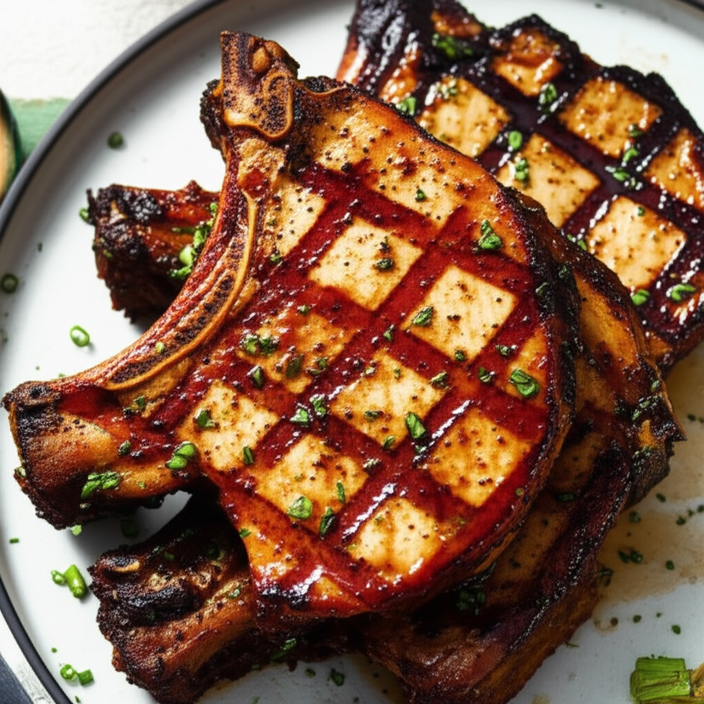 Bea's Grilled Pork Chops image
