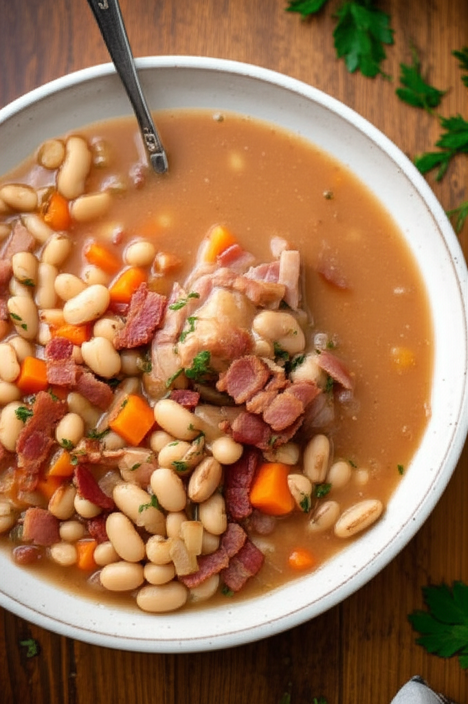 Bean Bacon Soup image