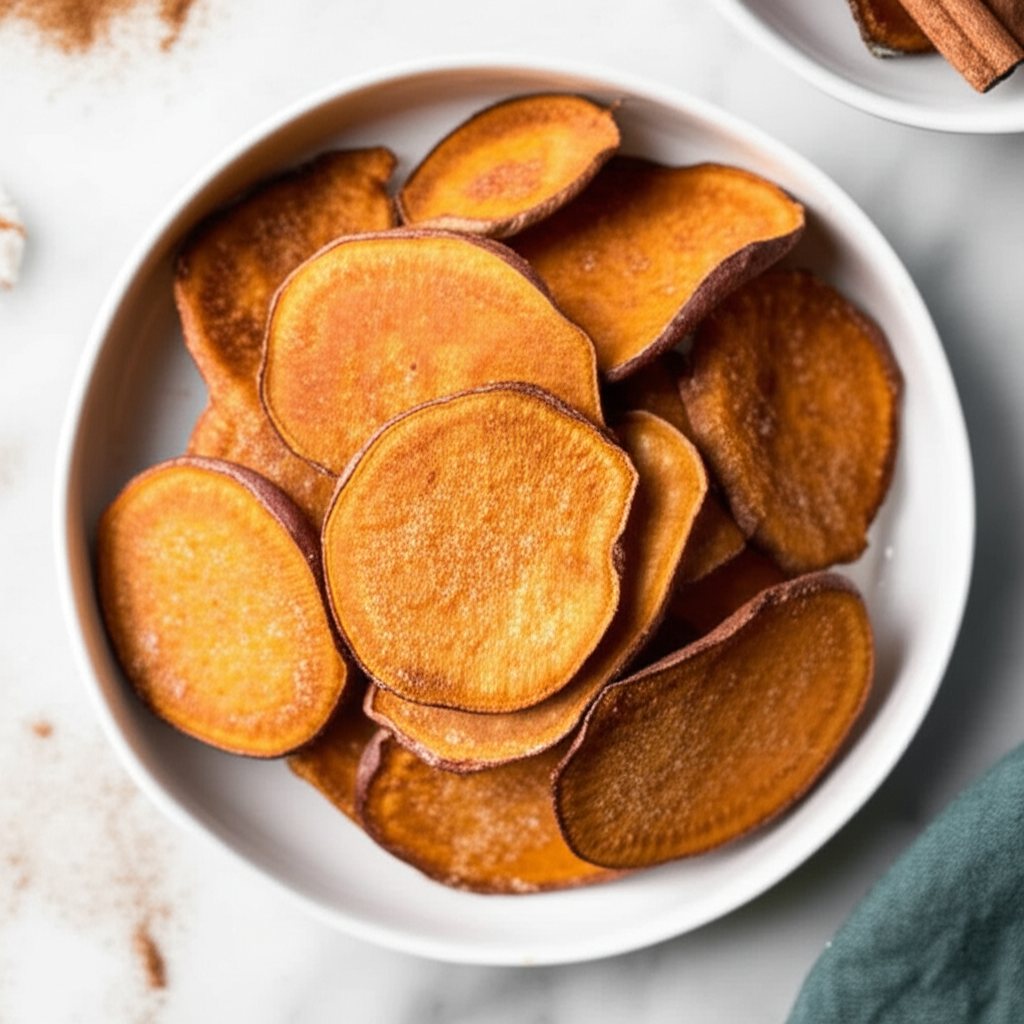 Spiced Sweet Potato Chips image