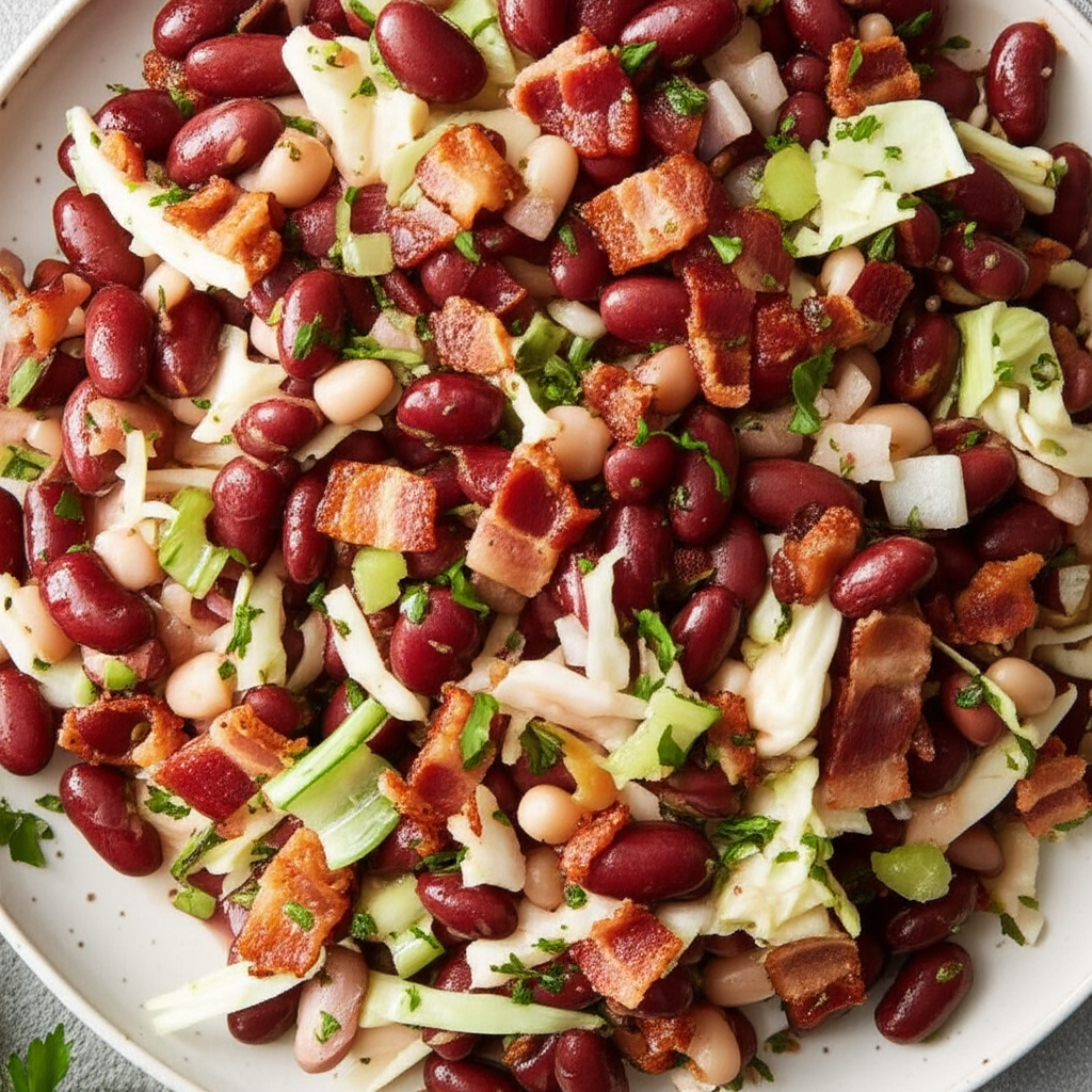 Bean And Bacon Salad image