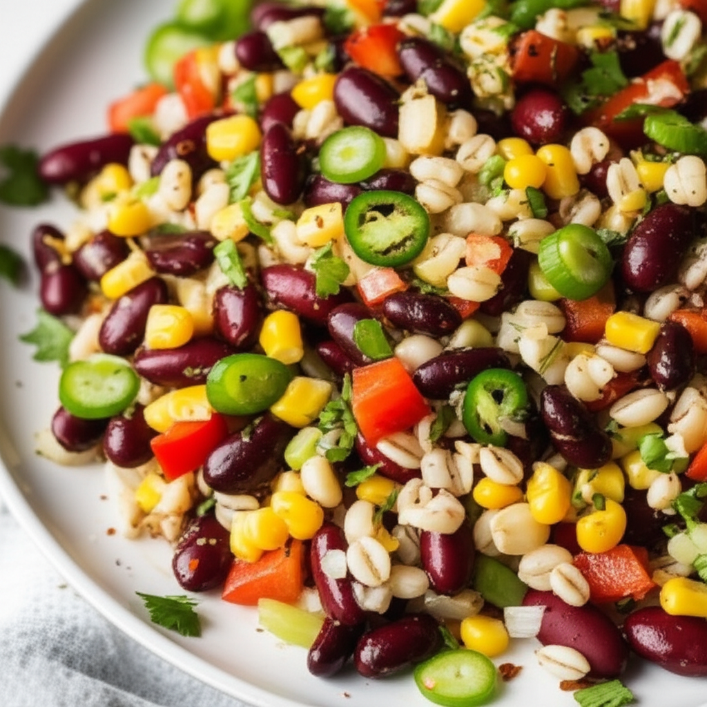 Bean And Barley Salad image