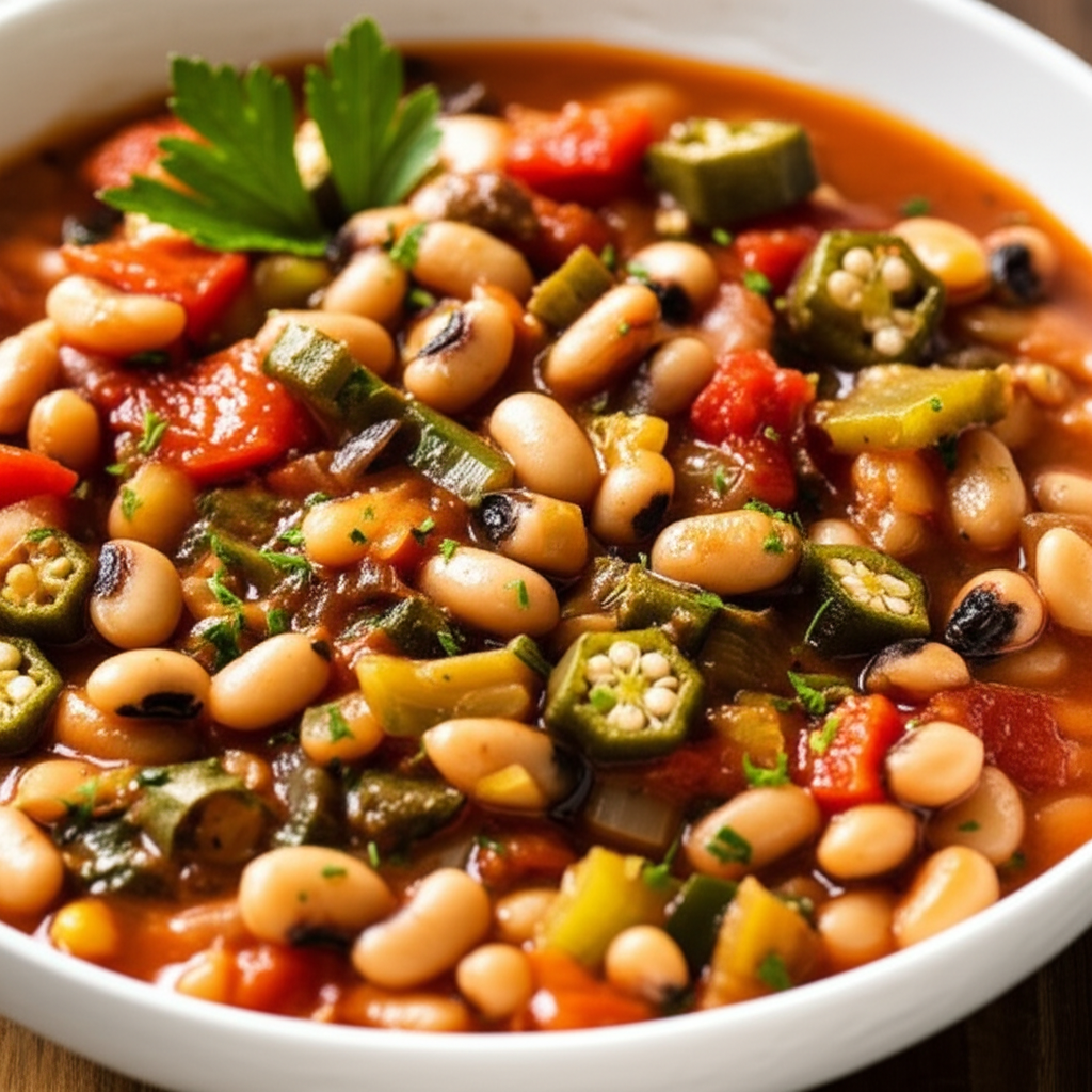 Bean And Bean Gumbo image