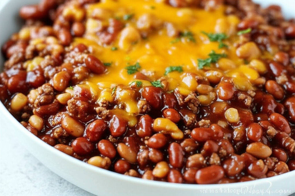 Bean And Beef Skillet image