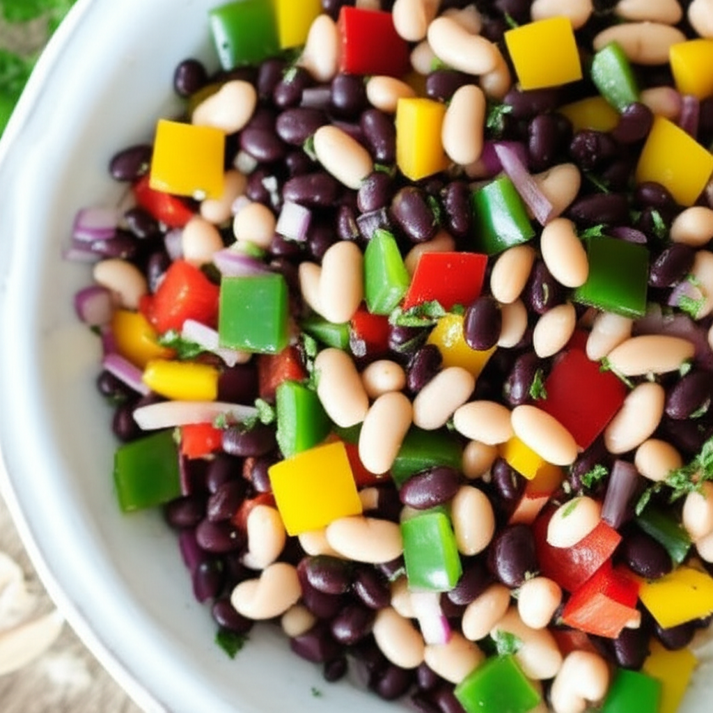 Bean And Bell Pepper Salad image