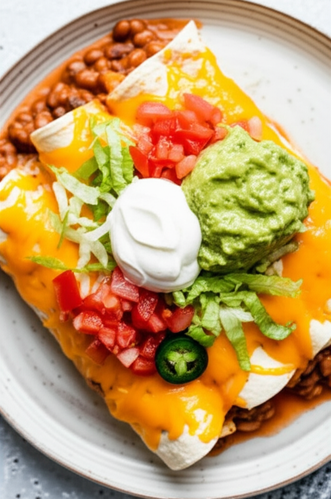 Bean And Cheese Enchiladas image