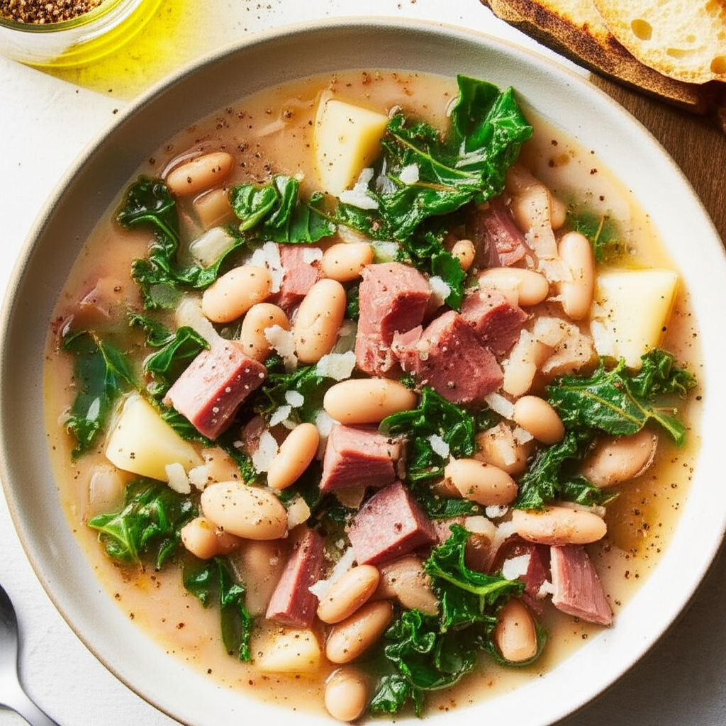 Bean And Kale Soup image