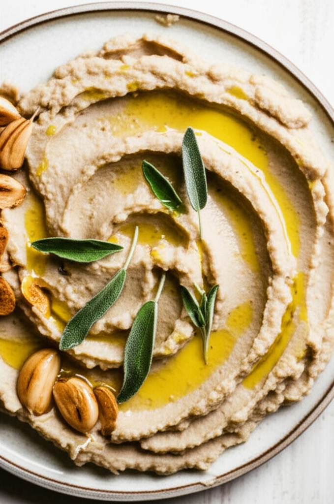 Bean And Roasted Garlic Puree image