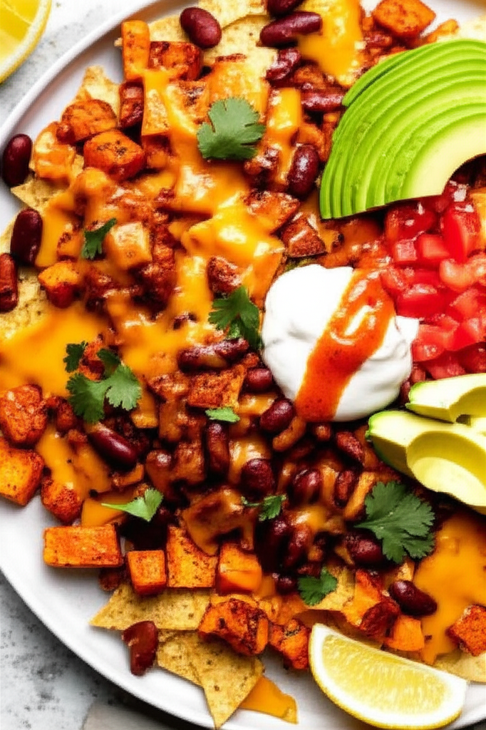Bean And Sweet Potato Nachos image