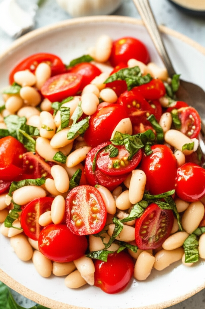 Bean And Tomato Salad image