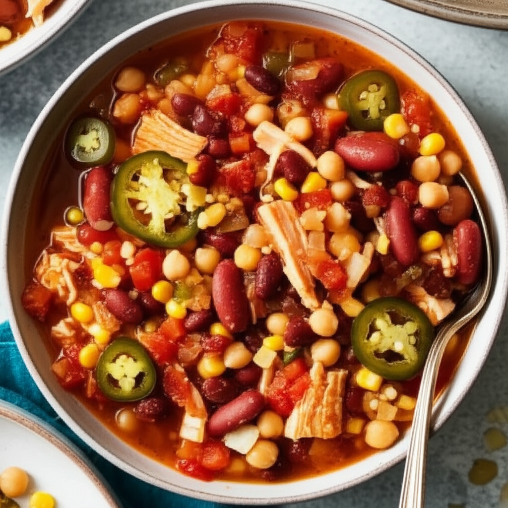 Bean And Turkey Soup image