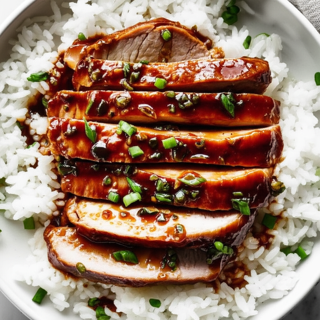 Spicy Chinese Pork Tenderloin image