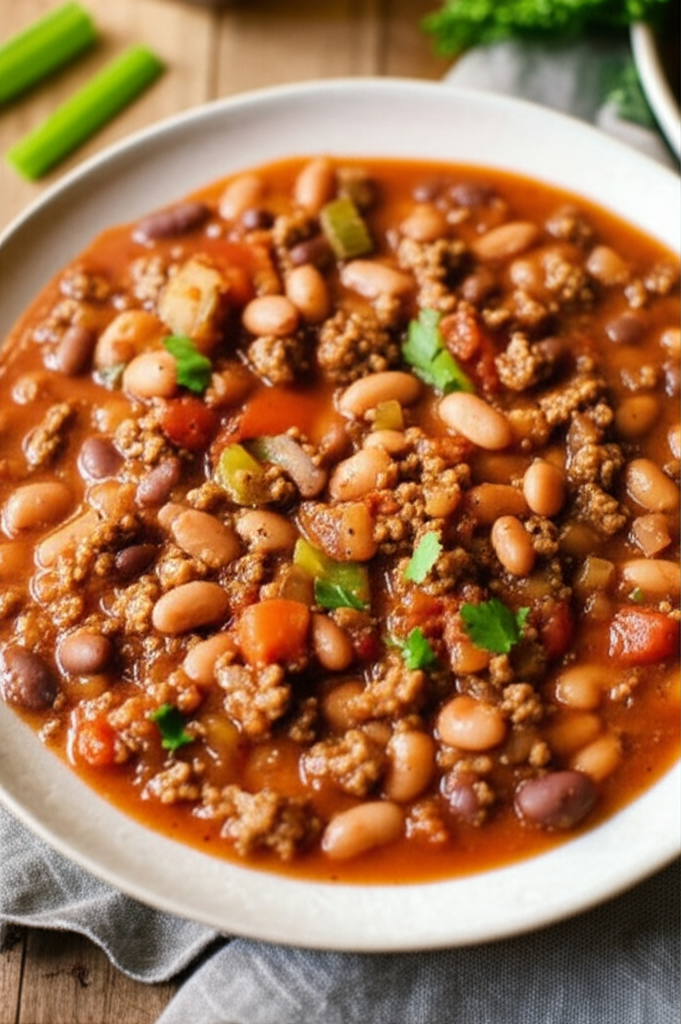 Bean Burger Stew image